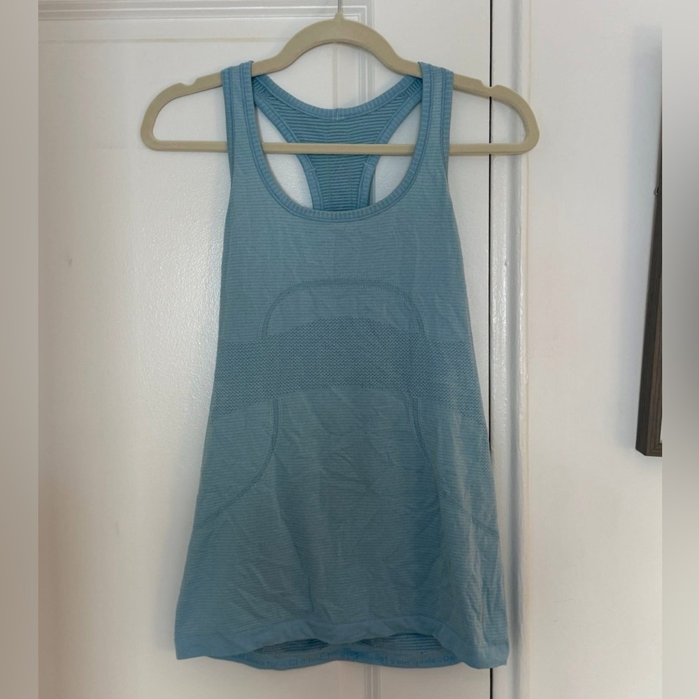 Lululemon Blue Tank Top 10
